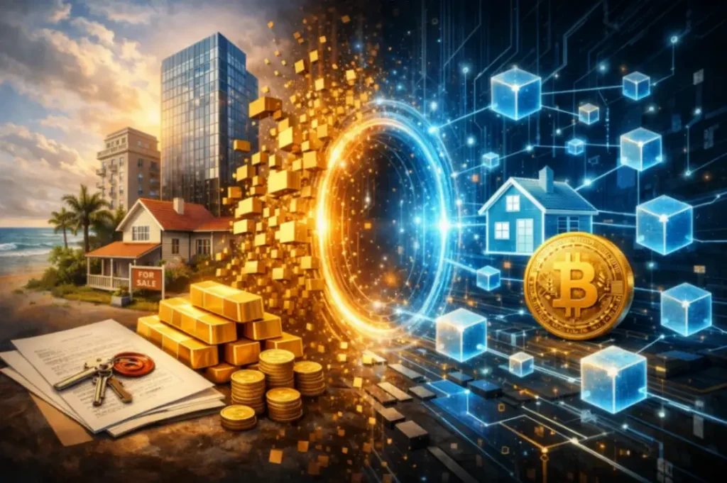 Как недвижимость и золото переходят в блокчейн